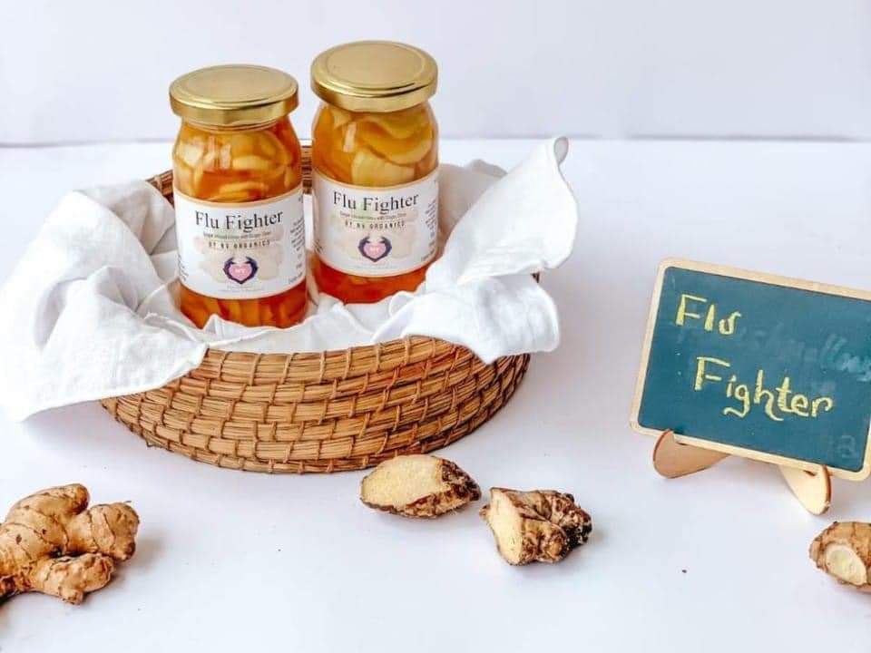 Flu Fighter (Ginger infused honey) 250gm
