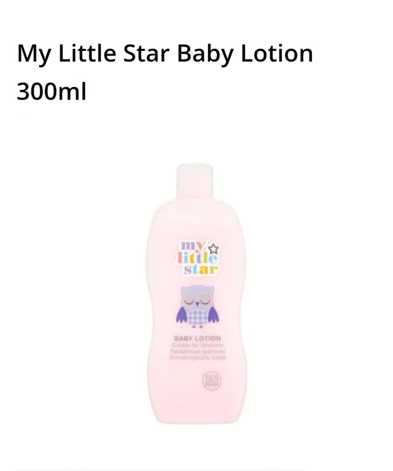 My little star baby lotion