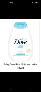 Dove baby lotion