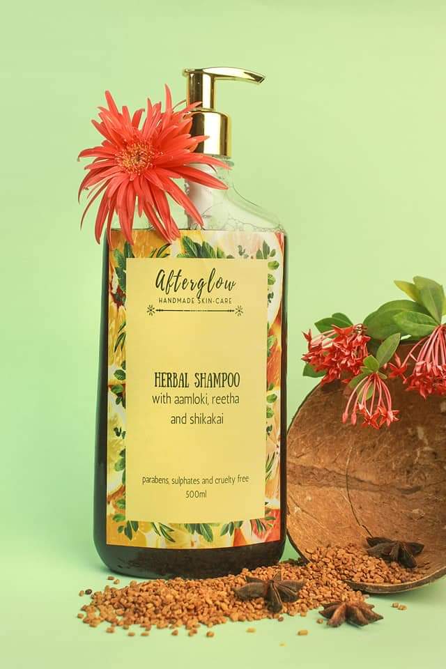 Afterglow Herbal Shampoo 500ml
